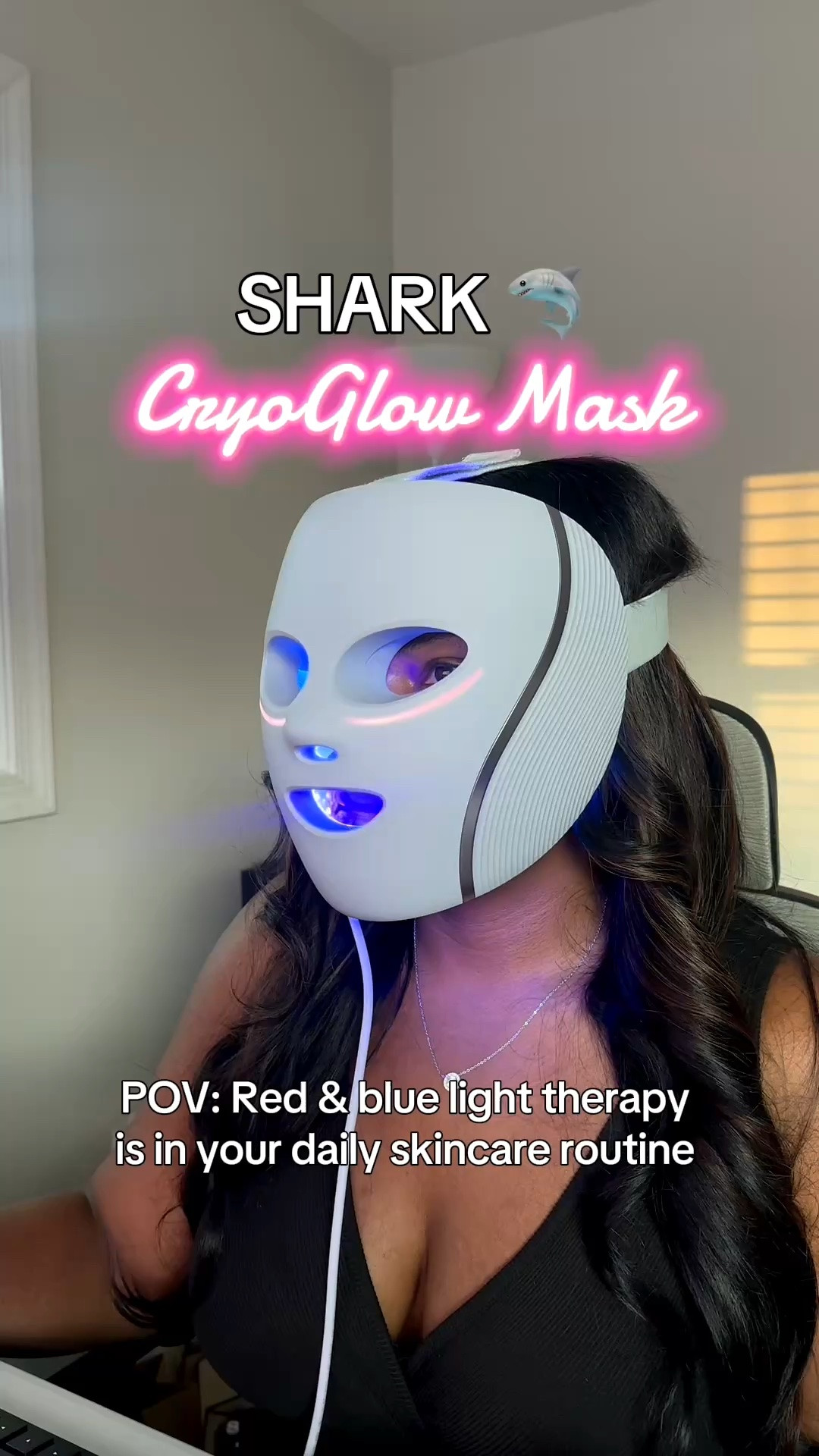 We love a little red light therapy 🥰

#SharkCryoGlowMask ✨

#LTKmorningroutine #LTKdayinmylife #LTKgrwm
