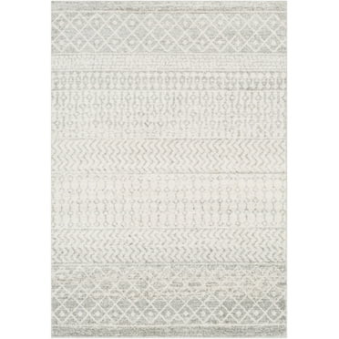 My Texas House Jessie Area Rug, Gray, 5'2" x 7'6" - Walmart.com | Walmart (US)