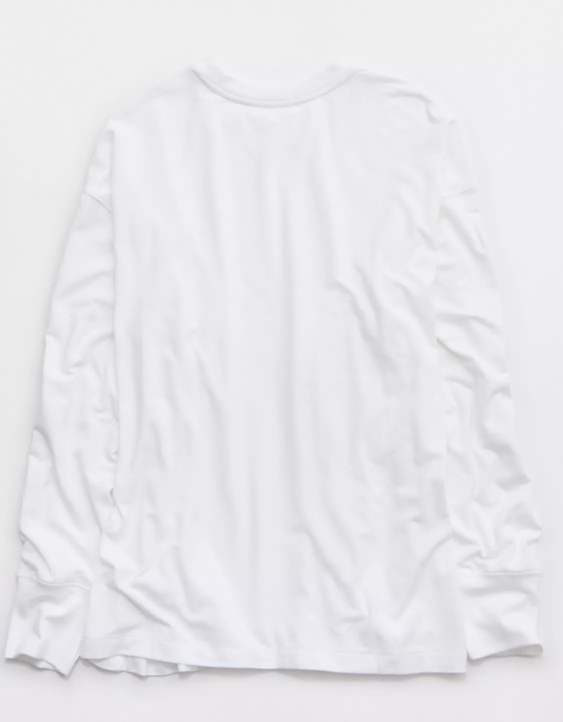 OFFLINE By Aerie Let's Stretch Long Sleeve Boyfriend T-Shirt | American Eagle Outfitters (US & CA)