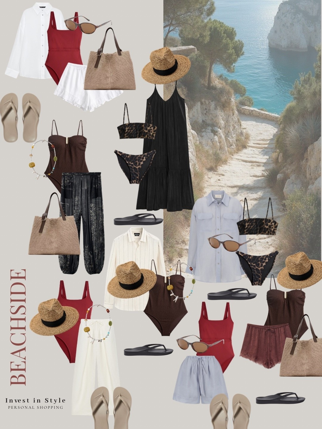 Summer holiday capsule 
Swimwear outfits

#LTKsummer #LTKtravel #LTKswimwear