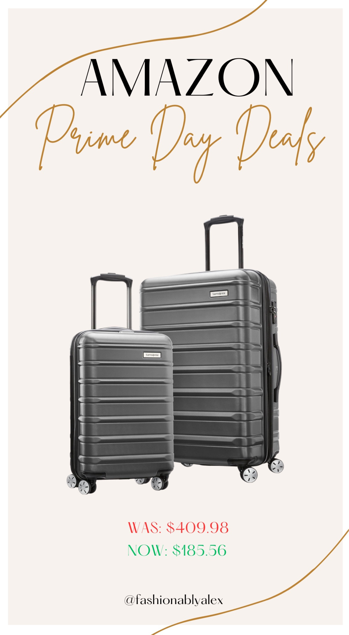 Prime Members: Save BIG on this Samsonite Luggage Set during Amazon Prime Day Sale! 


#LTKTravel #LTKSaleAlert