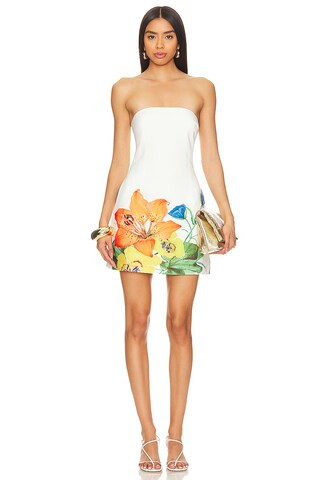 Primrose Dress in White Flower | Revolve Clothing (Global)