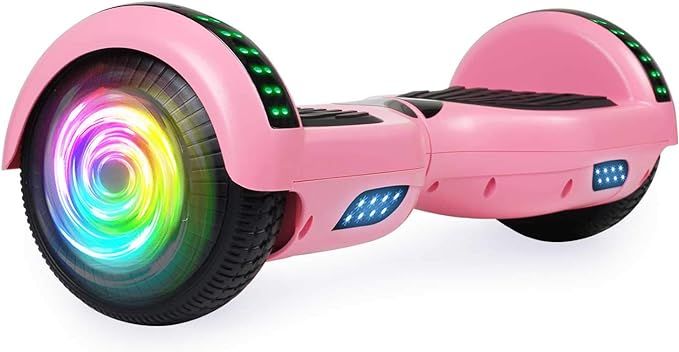SISIGAD Hoverboard for Kids Ages 6-12, with Built-in Bluetooth Speaker and 6.5" Colorful Lights W... | Amazon (US)
