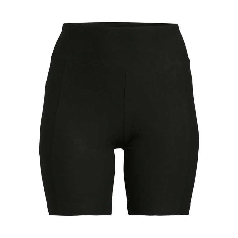 No Boundaries Juniors' Seamless Bike Shorts, 7" Inseam, Sizes XS-XXXL - Walmart.com | Walmart (US)