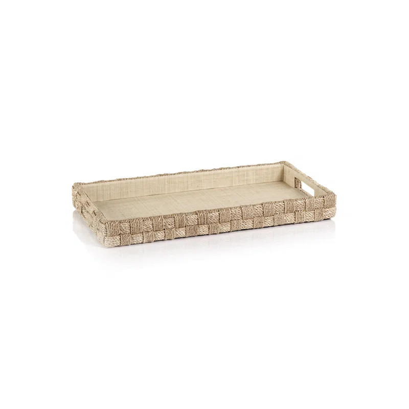 Highland Dunes Hamburg Rope Serving Tray & Reviews | Wayfair | Wayfair North America