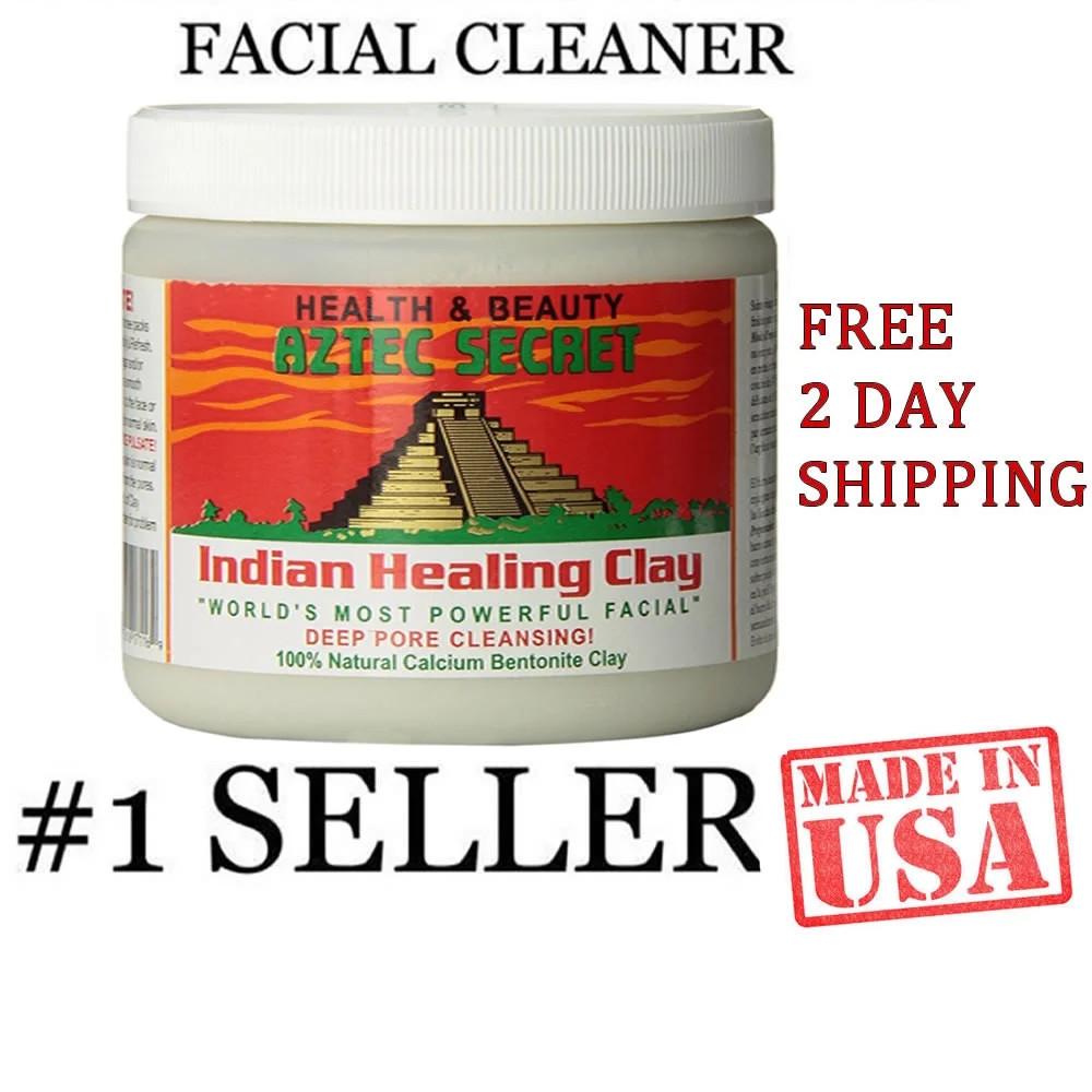 Aztec Secret Indian Healing Clay, Deep Pore Cleansing Facial & Body Mask - Original 100% Natural ... | Walmart (US)