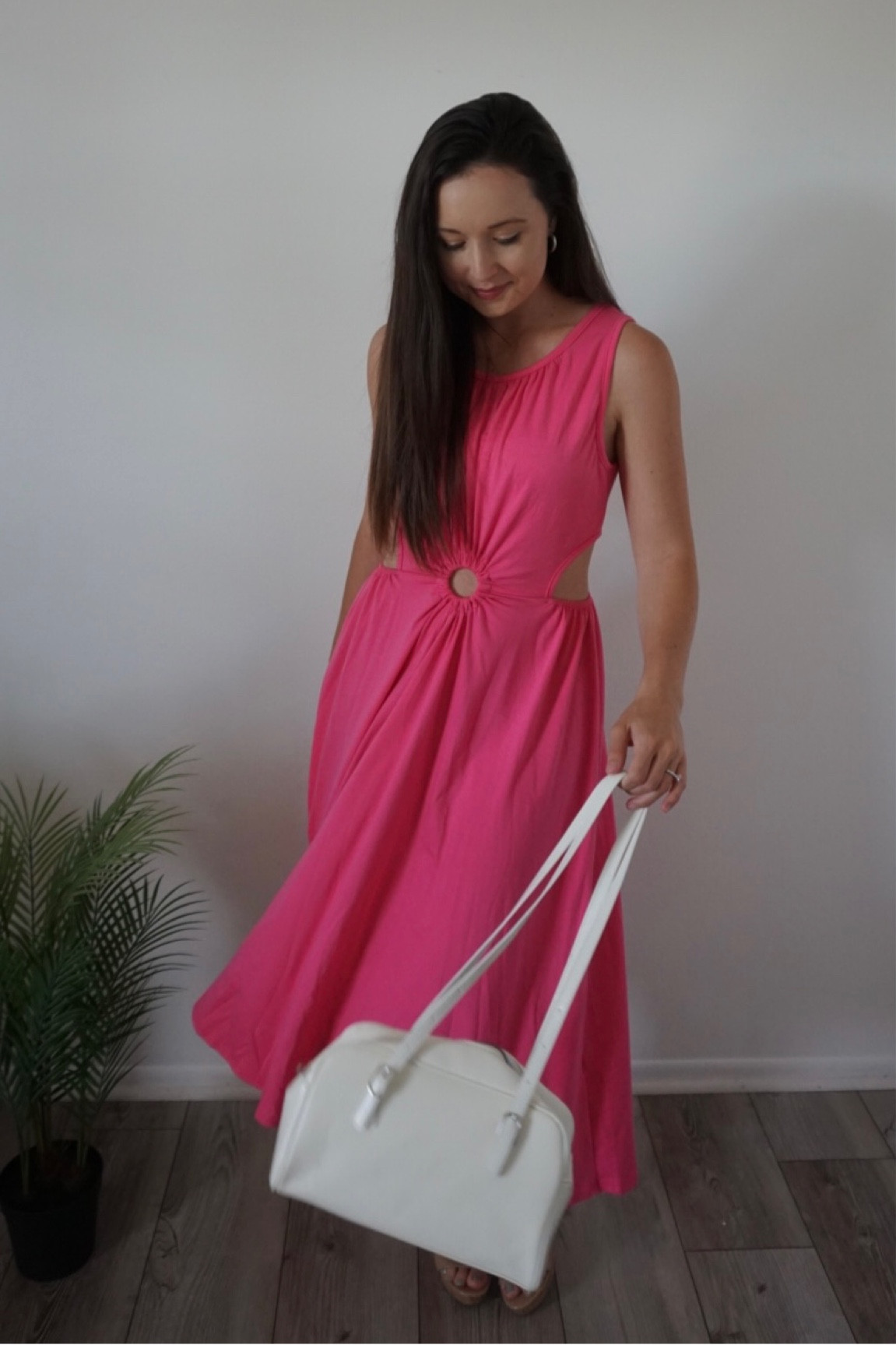 Hot pink DEEP SELF Women's Summer Sleeveless Maxi Dress Crewneck O Ring Cutout Sundress High Waist Flowy A-Line Long Dress

Wearing size small 

#LTKFind #LTKstyletip #LTKFestival