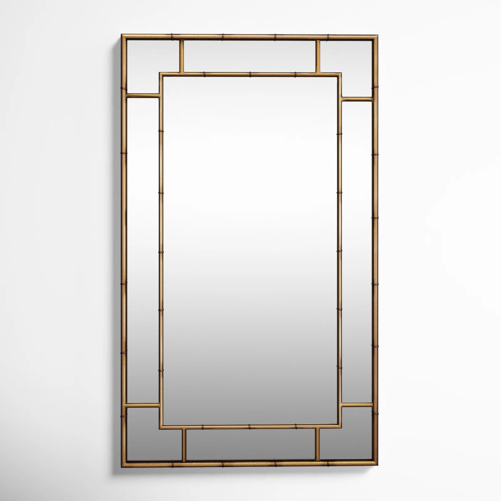 Roshan Rectangle Metal Wall Mirror | Wayfair North America