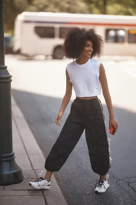 Daily Practice by Anthropologie Full Twist Pants | Anthropologie (US)