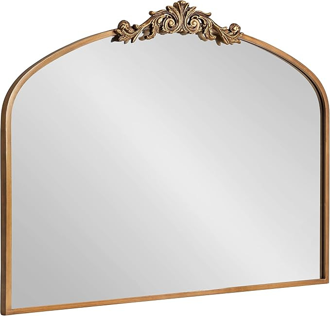 Kate and Laurel Arendahl Ornate Traditional Arch Mirror, 36 x 29, Gold, Decorative Baroque Style ... | Amazon (US)