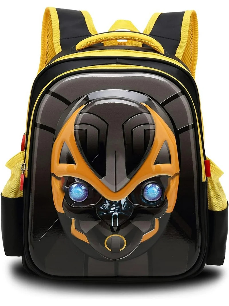 15 Inch Bumblebee Backpack 3D Bumblebee SchoolBag, Lightweight Elementary Backpack Bumblebee Back... | Walmart (US)