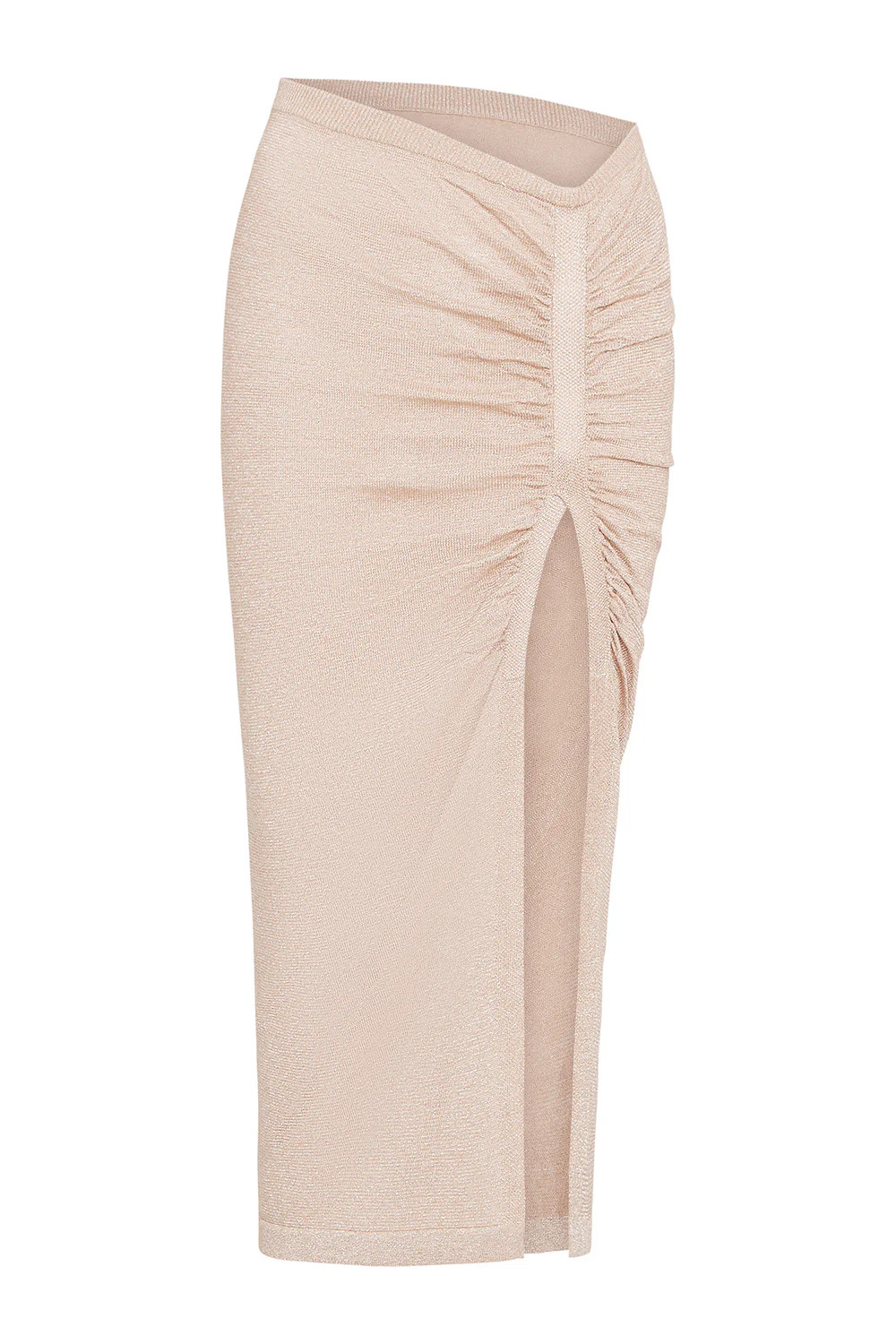 au natural skirt in sand lurex | Tropic of C