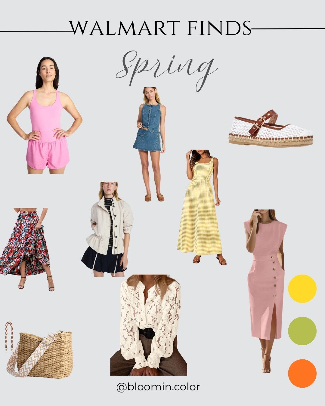 Spring color palette outfits. Try spring wardrobe. Bright spring clothing. Warm toned spring outfits. Light spring style. Spring season color analysis. Clear warm colors. 

#LTKdayinmylife #LTKootd

#LTKSeasonal