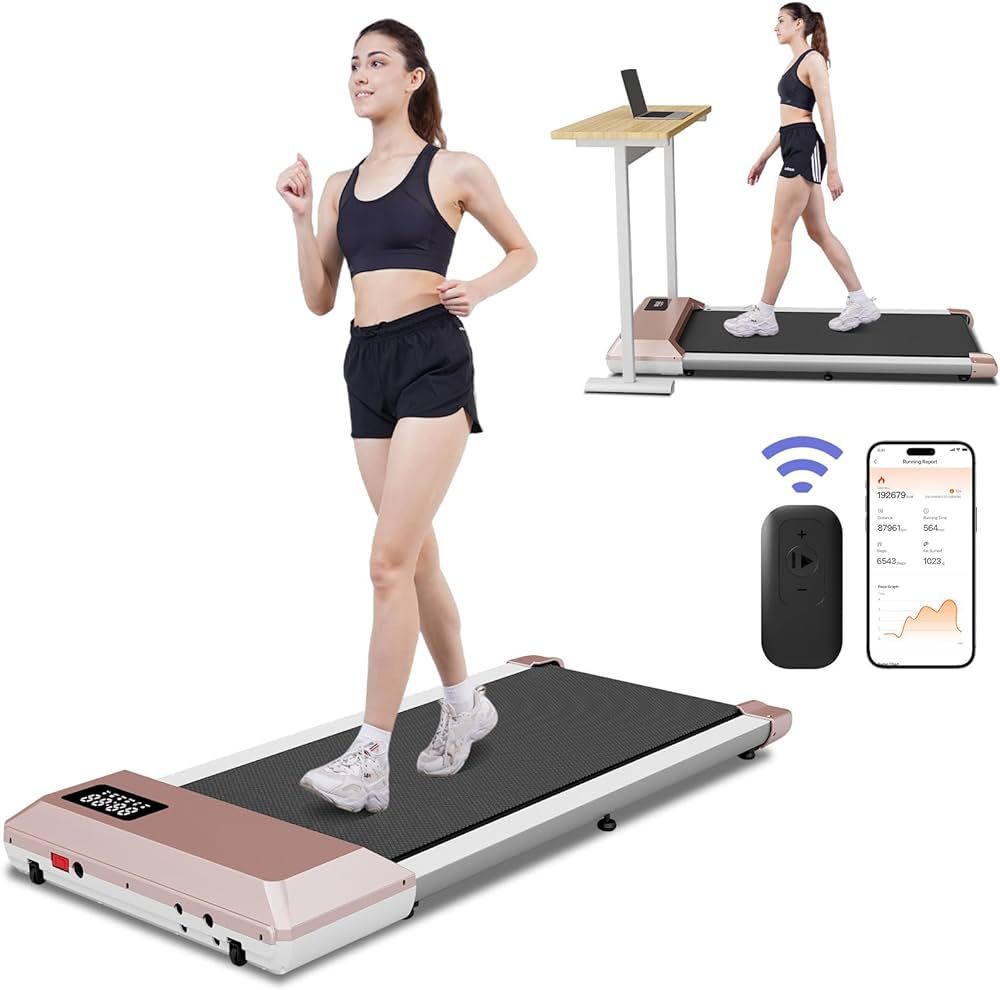 Treadmill Walking Pad for Home Office, Small Under Desk Walking Jogging Fitness Treadmills Portab... | Amazon (US)
