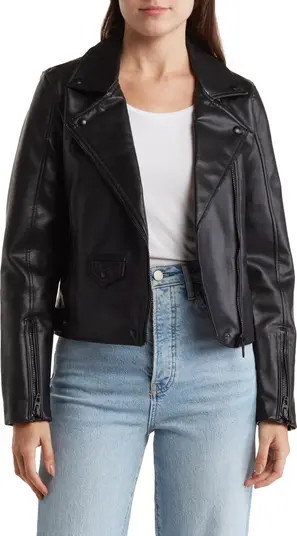 Faux Leather Moto Jacket | Nordstrom Rack