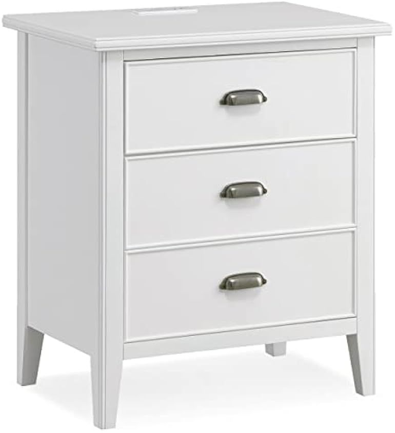 Leick Laurent Collection Nightstand, White | Amazon (US)