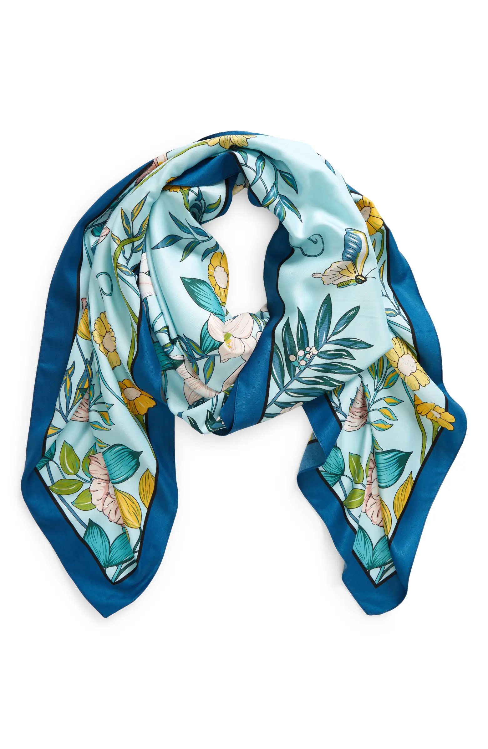 Tasha Butterfly Floral Scarf | Nordstrom | Nordstrom