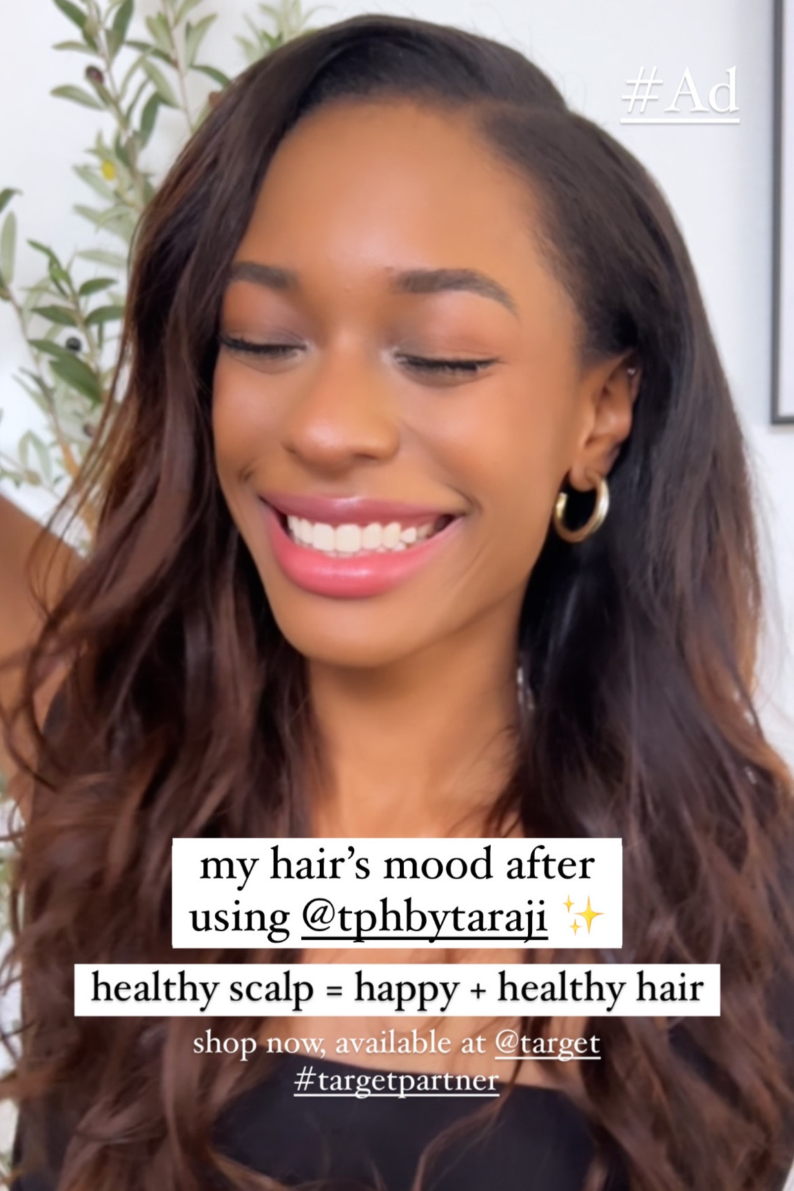 #ad Healthy scalp, happy hair! 🫧🤍✨ Embracing the importance of scalp health with @TPHbyTaraji scalp products has been a game-changer for my hair care routine. This amazing range nourishes and revitalizes my scalp, promoting stronger, shinier locks. The natural ingredients like Tea Tree Oil, Peppermint Oil and eucalyptus help me feel at peace about the products ingredients! #TPHBYTARAJI

shop at @target #Target #TargetPartner #AD

#LTKunder50 #LTKFind #LTKBacktoSchool