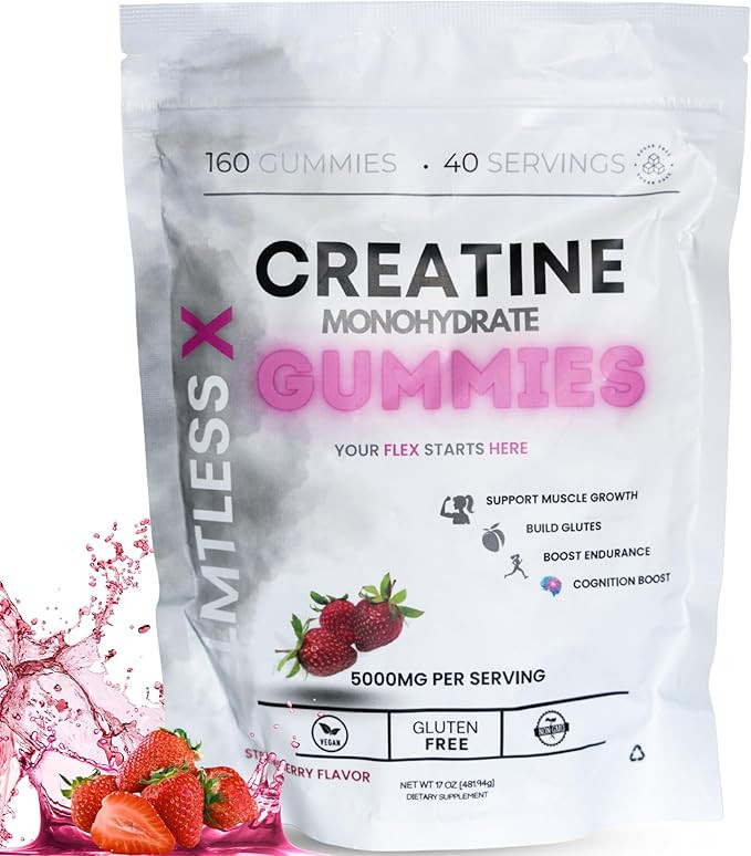 Creatine For Women – Sugar Free Creatine Monohydrate for Women | Booty and Muscle Builder, Fast... | Amazon (US)