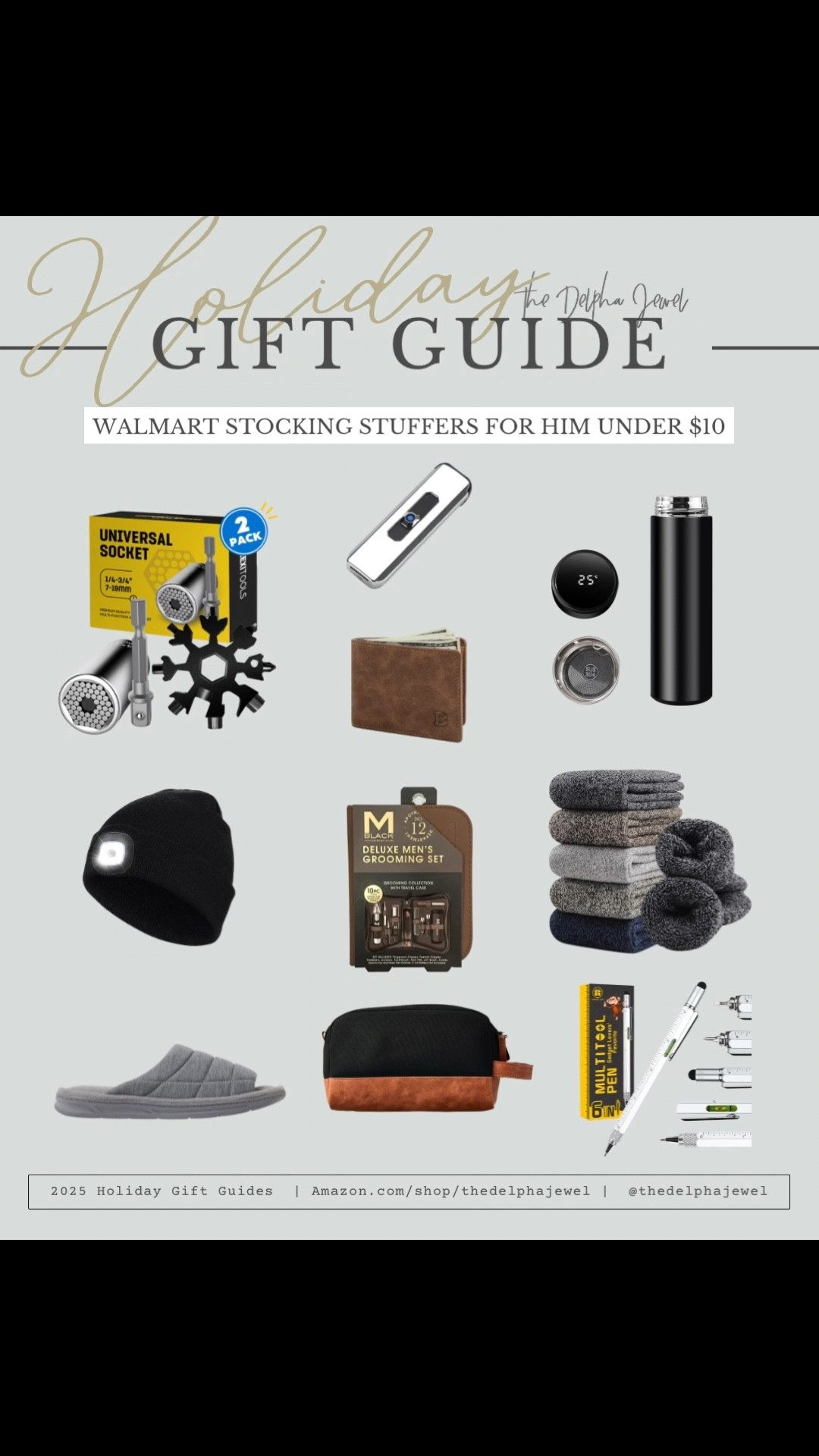 Walmart stocking stuffers for him, under $10!

Walmart gifts, affordable gifts, stocking stuffers 

#LTKFindsUnder50 #LTKHoliday #LTKGiftGuide