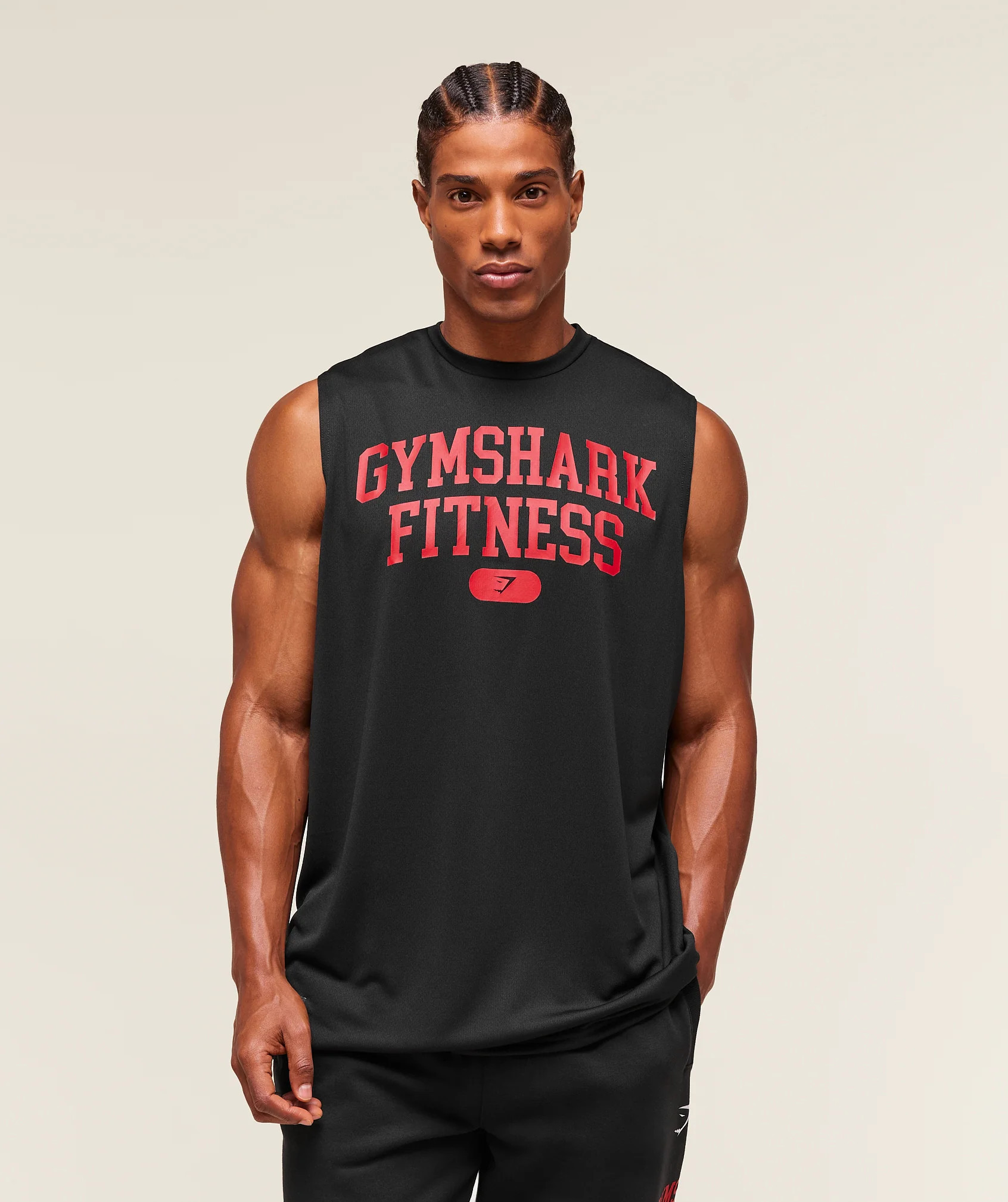 Gymshark Varsity Tank - Black | Gymshark EU