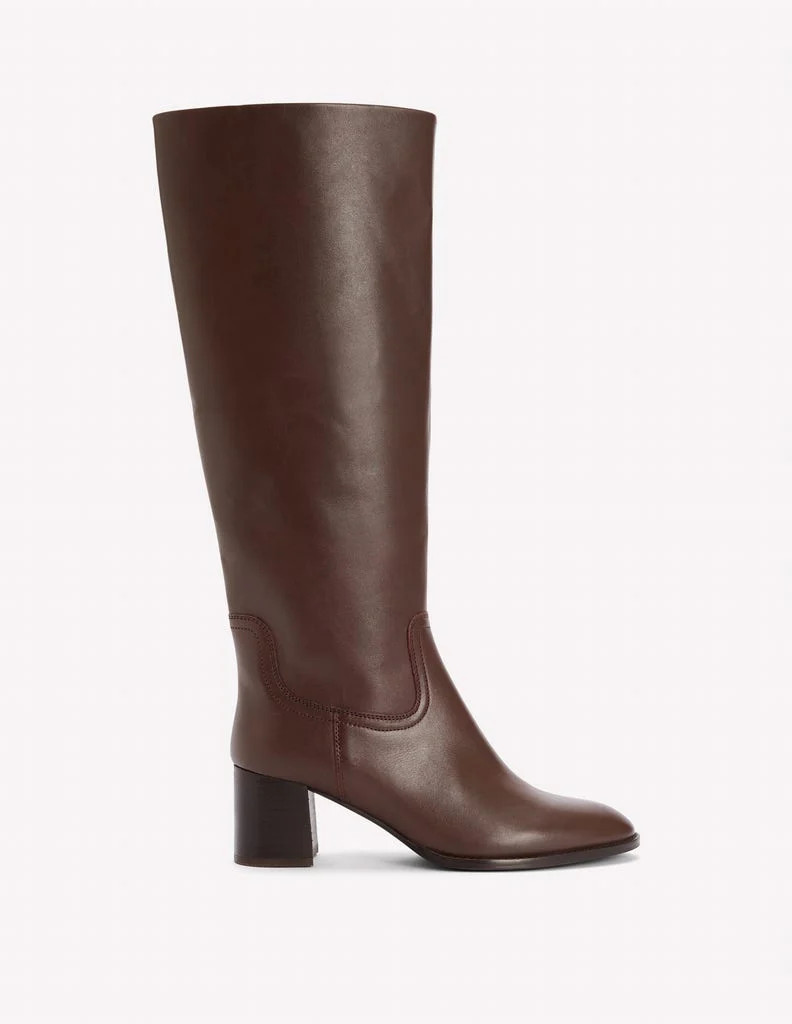 Skye Smart Knee Boots-Chocolate | Boden (US)