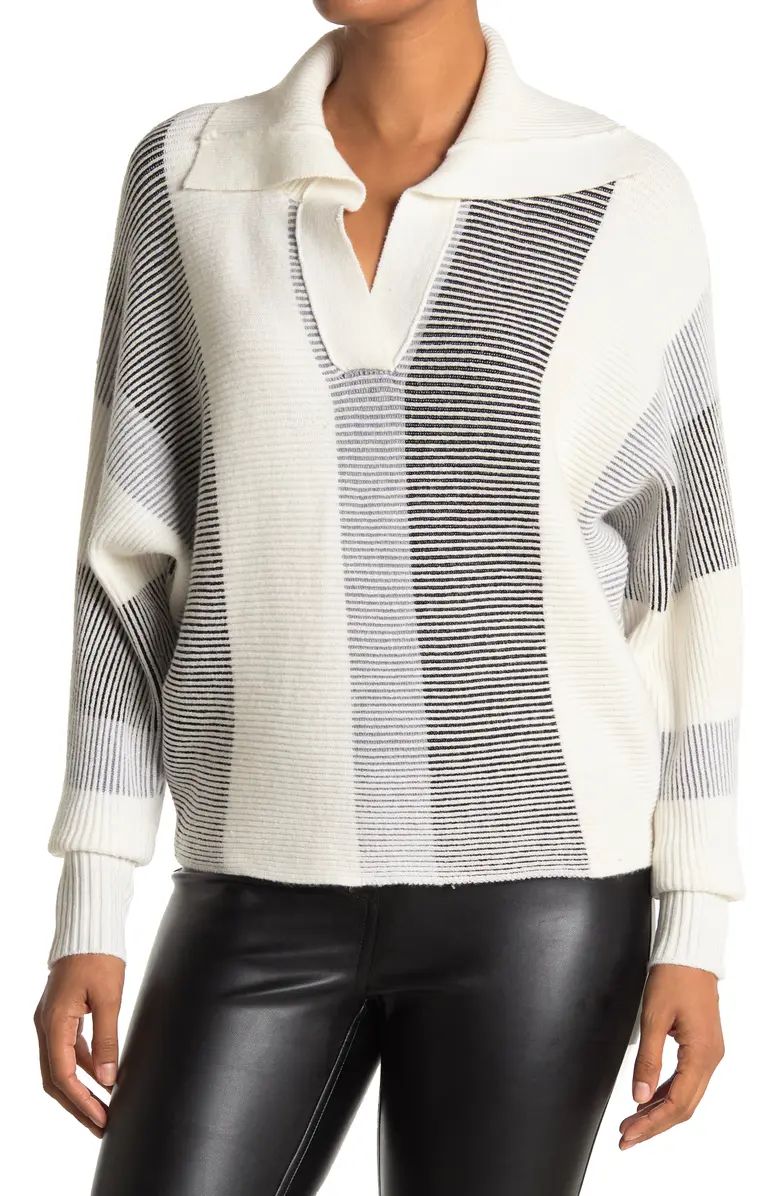 Dolman Sleeve Polo Pullover Sweater | Nordstromrack | Nordstrom Rack