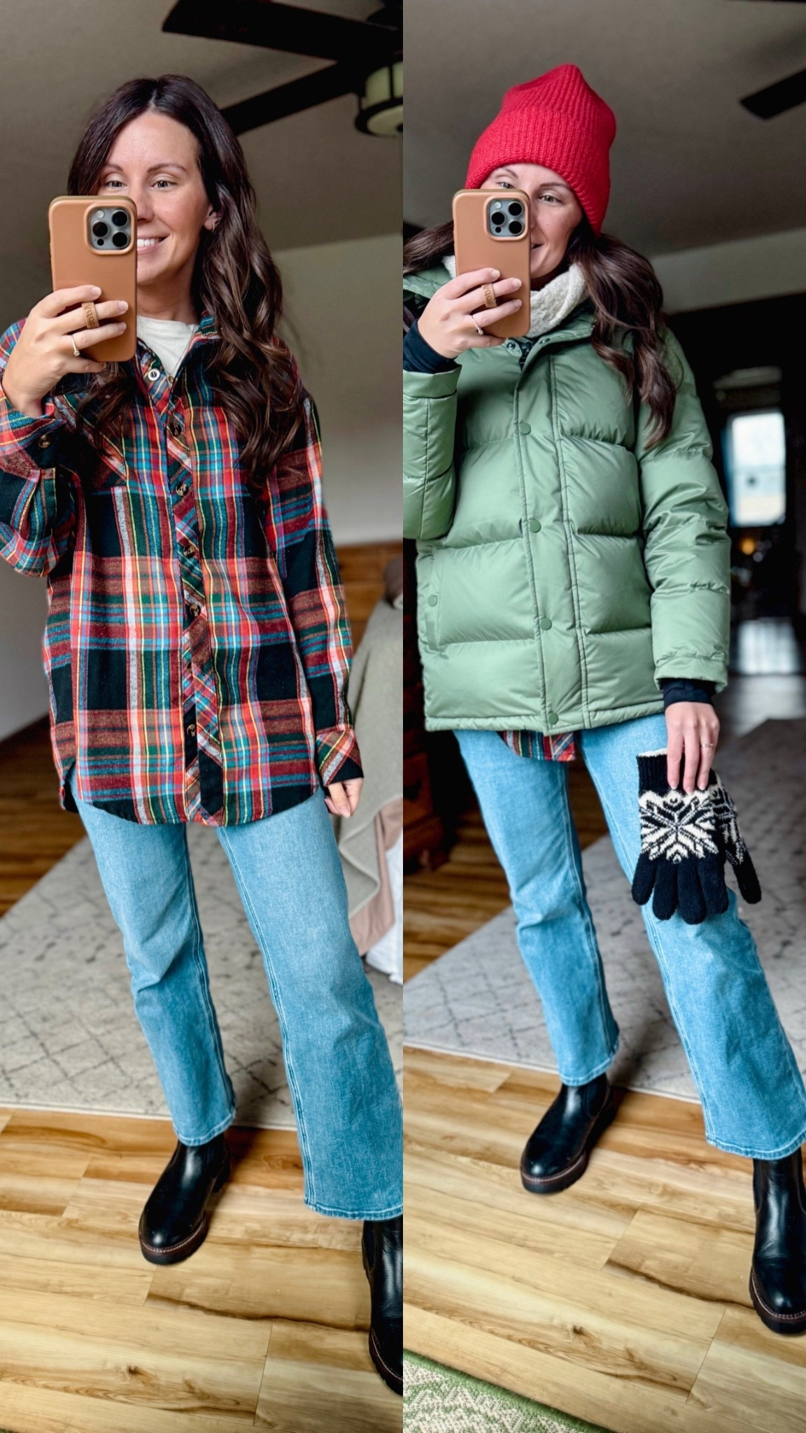 What I wore to ring the Salvation Army bell!🔔 

Small in my tee, small in my flannel (oversized fit!) and 24 with a 26” inseam in my jeans. My boots are size 6.5 

My jacket is size xs and my gloves are older so I linked similar! My hat is from a couple year’s ago so I linked this year’s version and some similar ones! 



#LTKHoliday #LTKPetite #LTKSeasonal