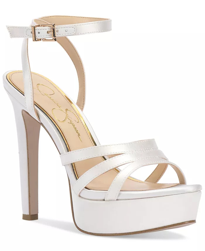 Women's Balina Bridal Ankle-Strap Platform Sandals | Macys (US)