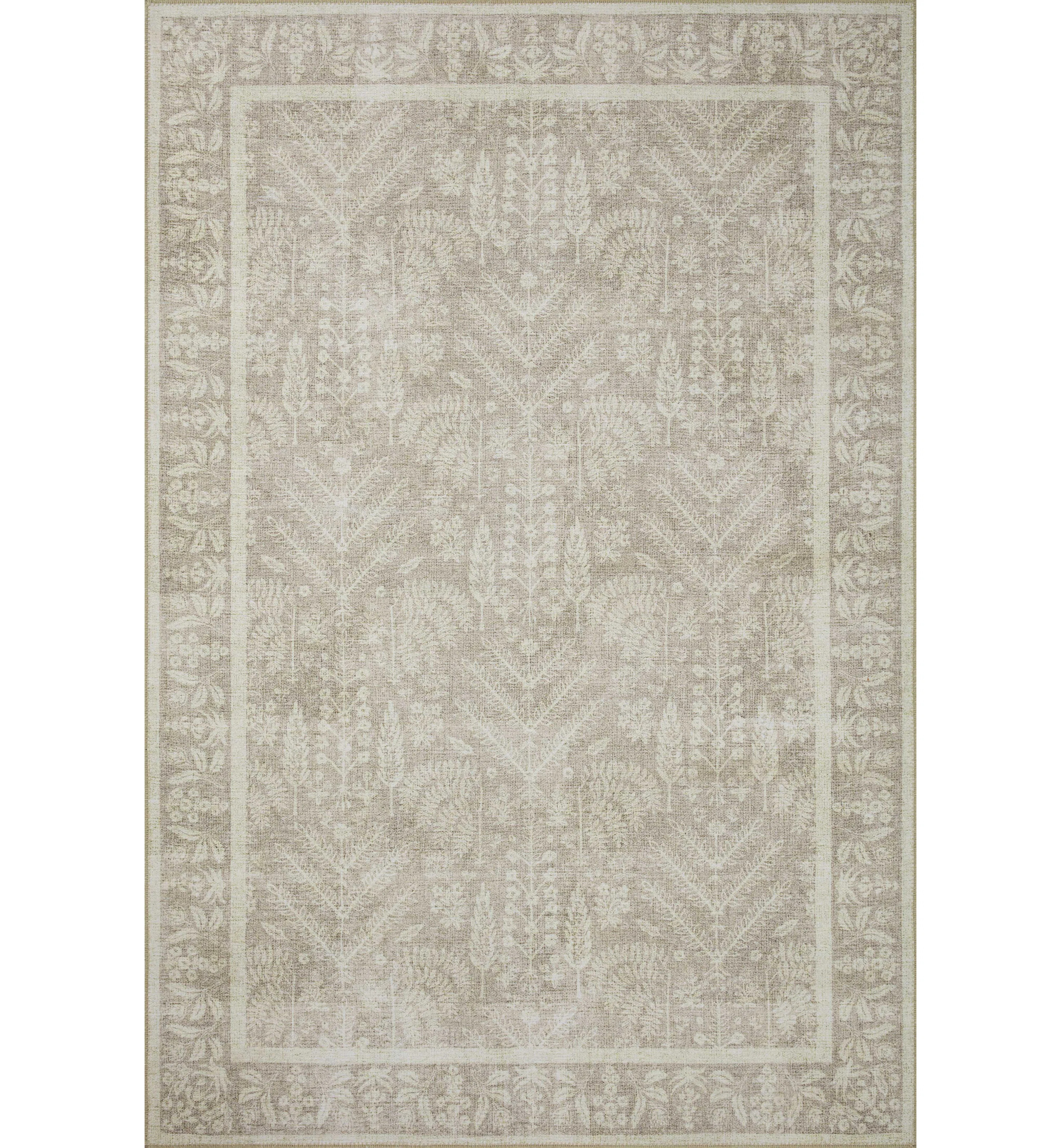 Rifle Paper Co. x Loloi Maison MAO-02 Bough Natural Rug & Reviews | Wayfair | Wayfair North America