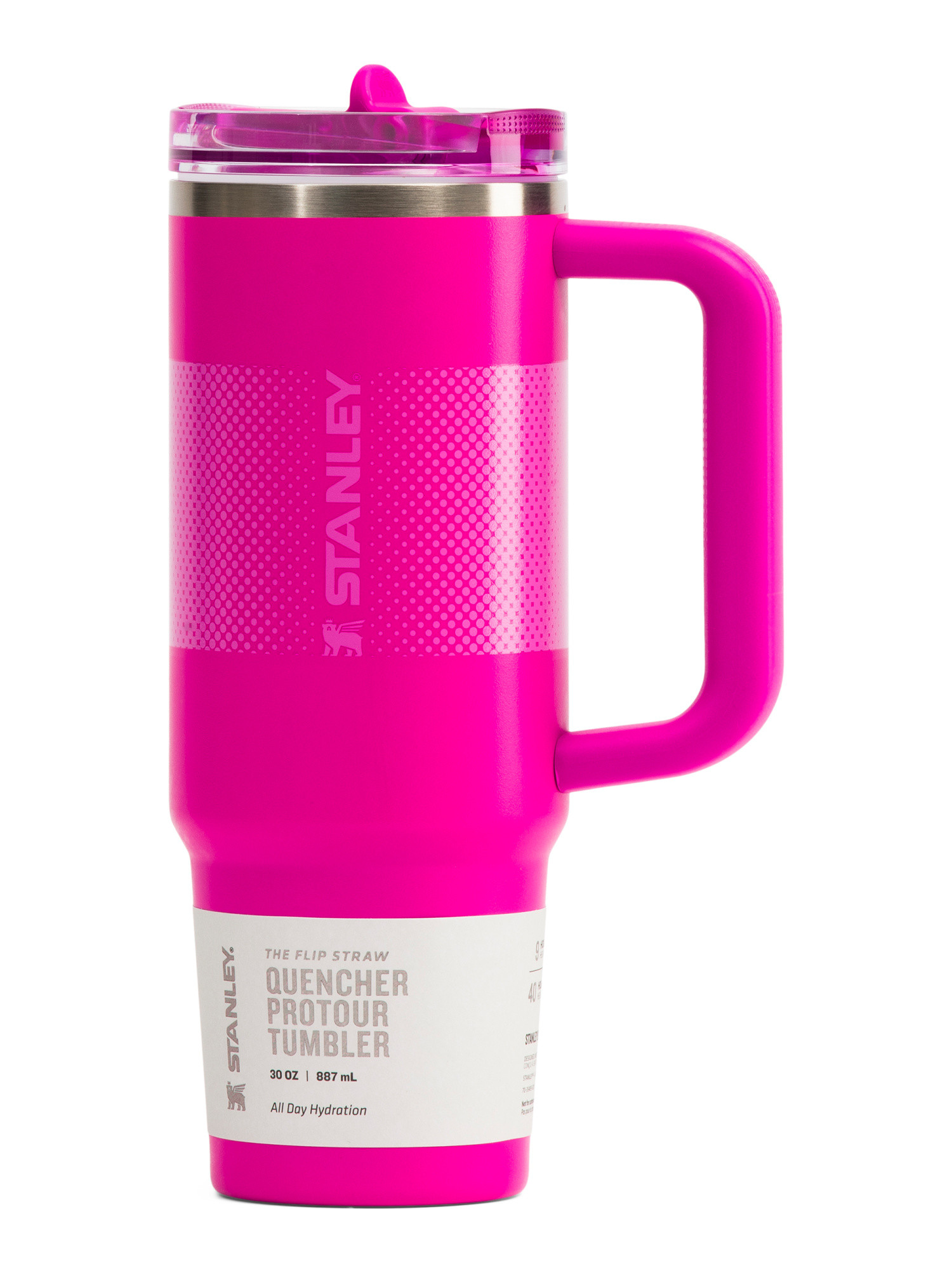 30oz Stainless Steel Pro Tour Flip Straw Quencher Tumbler | TJ Maxx