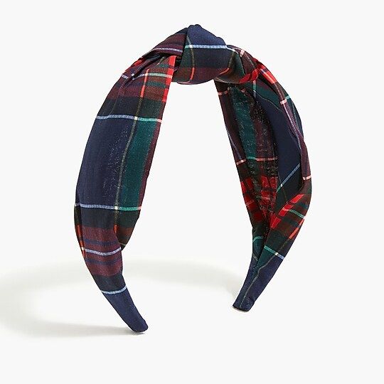 Printed knot headband | J.Crew Factory