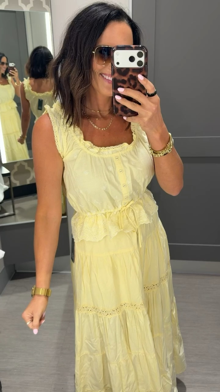 This butter yellow is the color for spring—so pretty and easy to throw on.

#targetstyle #targetfinds #butteryellow #springoutfit #springdress #womensfashion #ltkstyle #ltkunder50