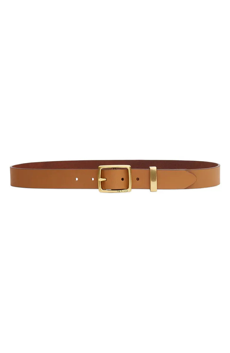 rag & bone X Boyfriend Leather Belt | Nordstrom | Nordstrom