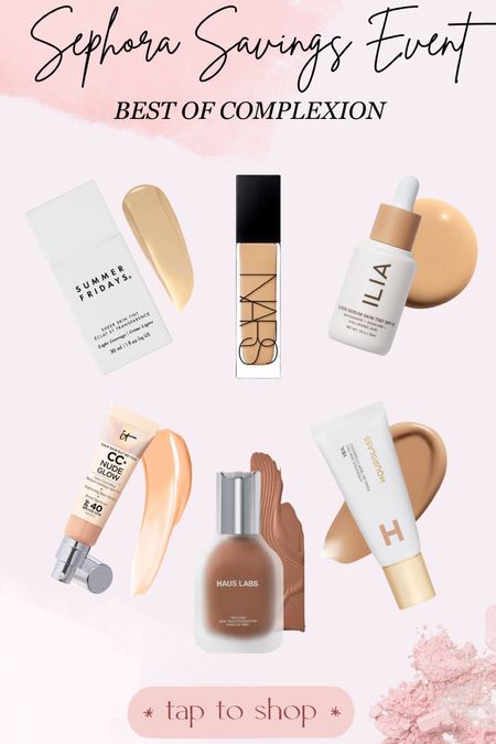 Linking my recommendations for complexion products you should pick up at the Sephora sale!!! From skin tints to foundations these production are amazing!!! 

#LTKsalealert #LTKbeauty #LTKxSephora