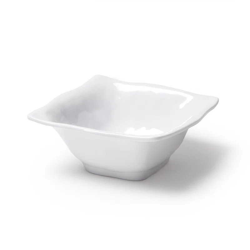 Dahlia 17.5 oz. Ruffle Melamine Cereal Bowl (Set of 4) | Wayfair North America
