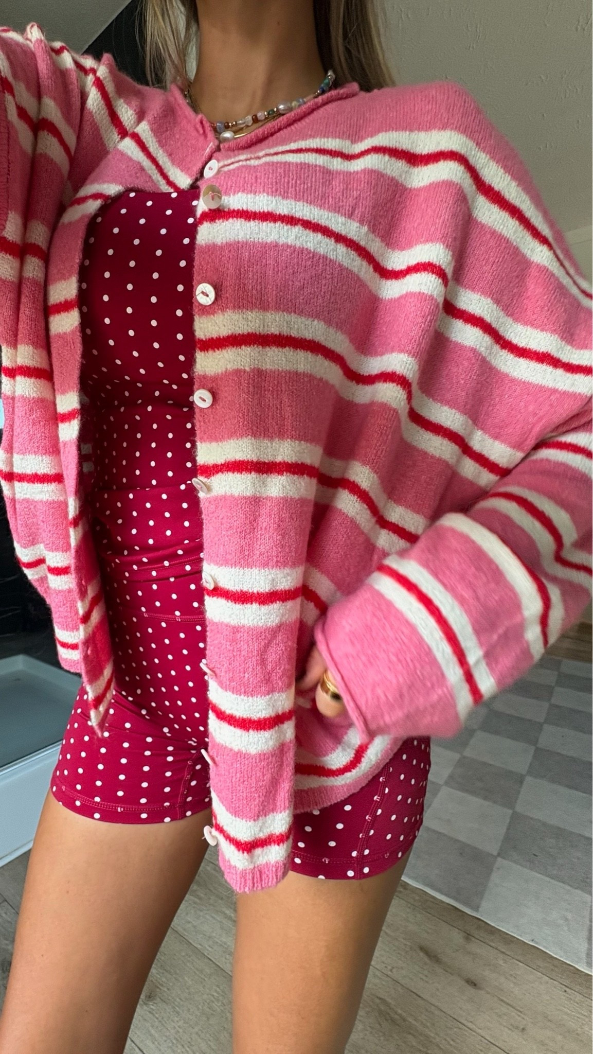 of course I had to throw on a cute cardigan over my set!!

#LTKootd #LTKActive
