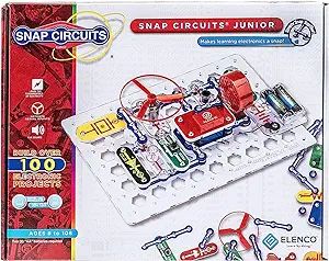 Snap Circuits Jr. SC-100 Electronics Exploration Kit, Over 100 Projects, Full Color Project Manua... | Amazon (US)