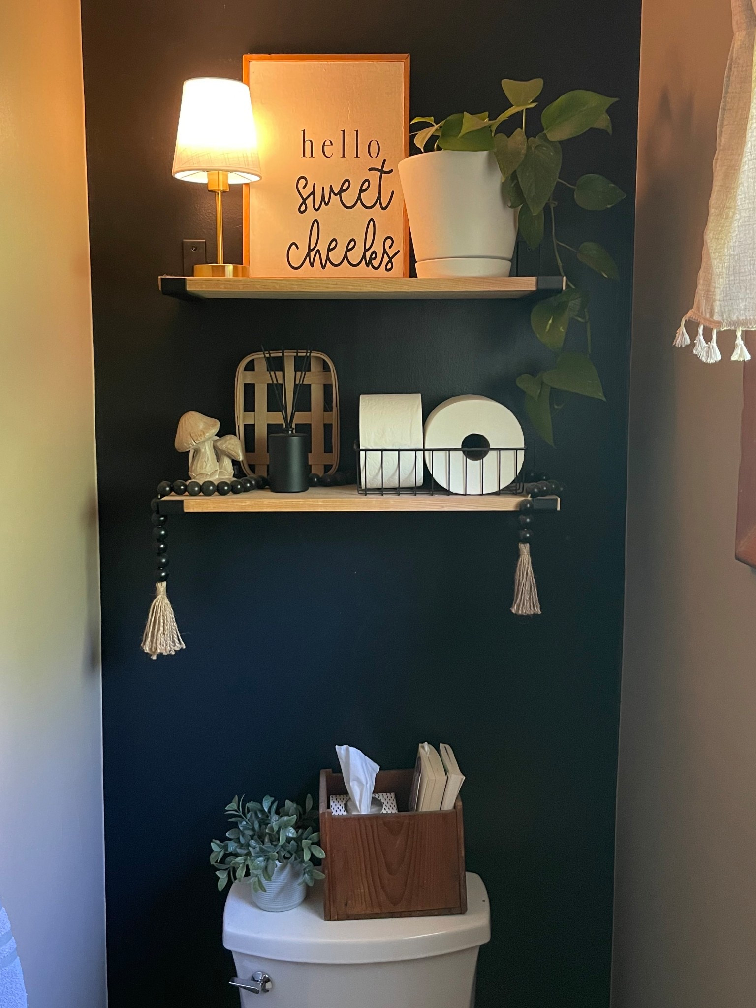 Adding some final touches to our little bathroom and I could not be more happy with how this is turning out! The key to a DIY is to just start! You will never know what you can accomplish until you pick up the tools and start putting them to work! 

#LTKStyleTip #LTKHome #LTKFindsUnder50