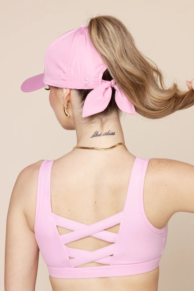 Go with the Bow High Pony Cap | POPFLEX