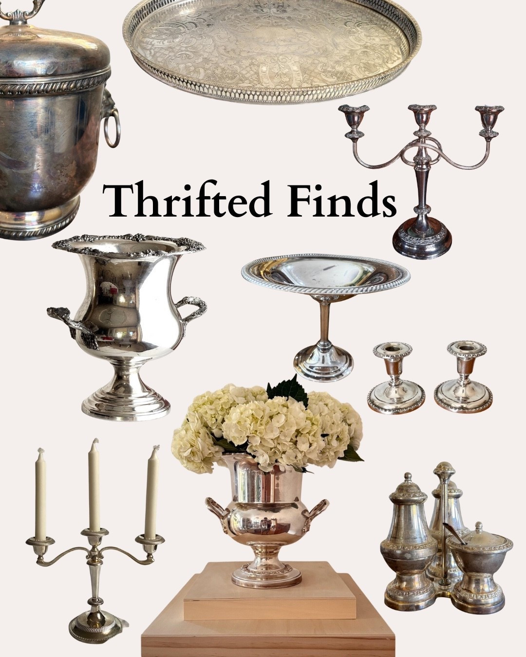 Thrifted silver plated finds 

#LTKHoliday #LTKSeasonal