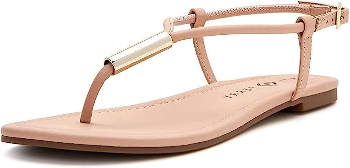 Katy Perry Women's The Jule Flat Sandal | Amazon (US)