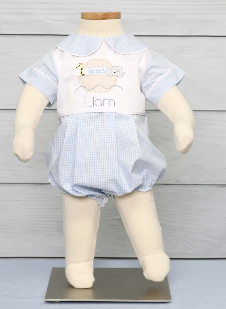 Baby Boy Coming Home Outfit, Going Home Outfit Boy, Newborn Boy Coming Home Outfit, Noah's Ark Ou... | Etsy (US)