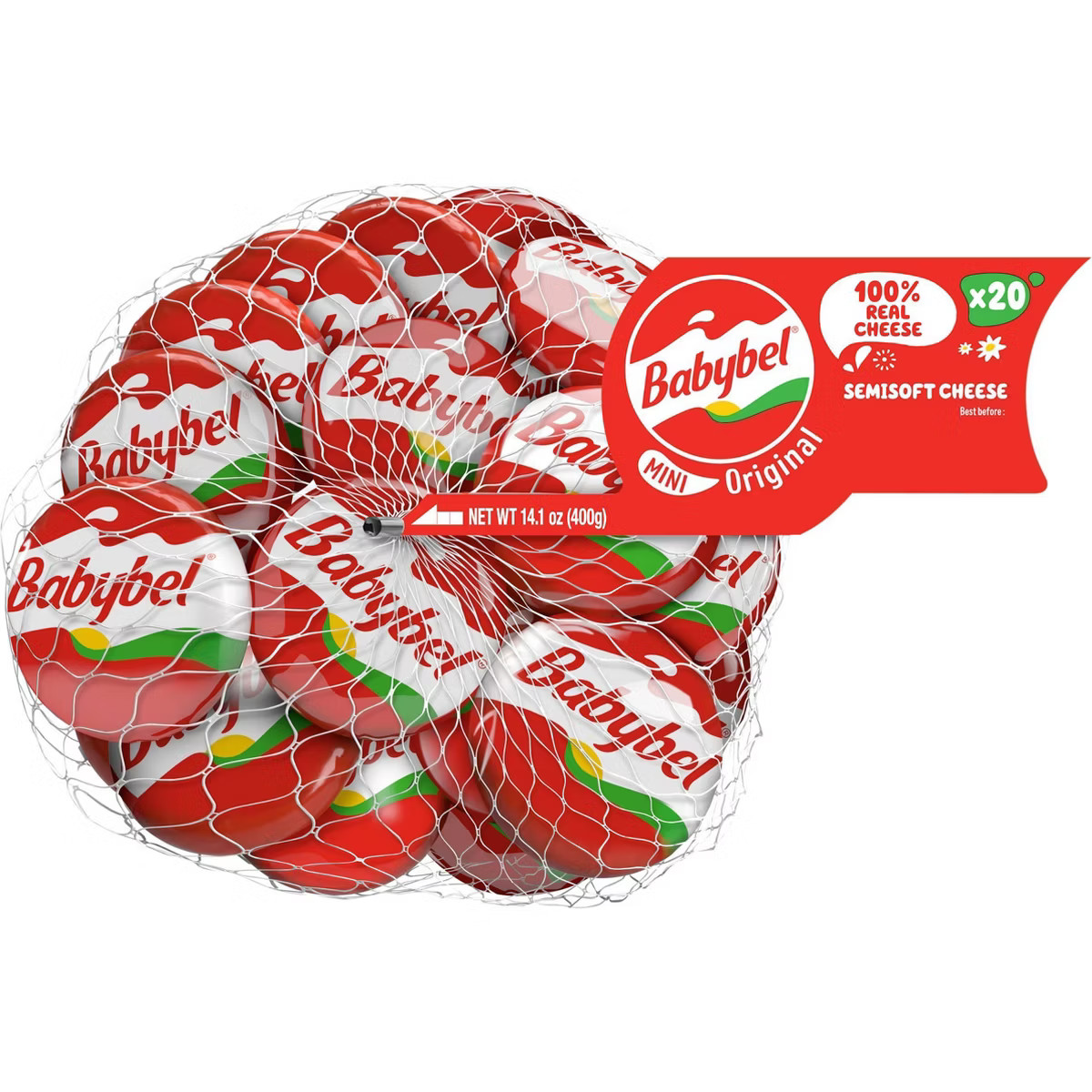 Mini Babybel Original Cheese Snack - 14.1oz/20ct | Target