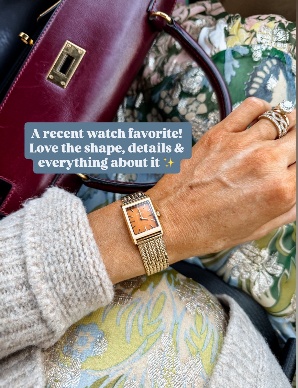 I’ve been loving this watch recently! So chic! 

Loverly Grey, women’s watch, accessories 

#LTKootd