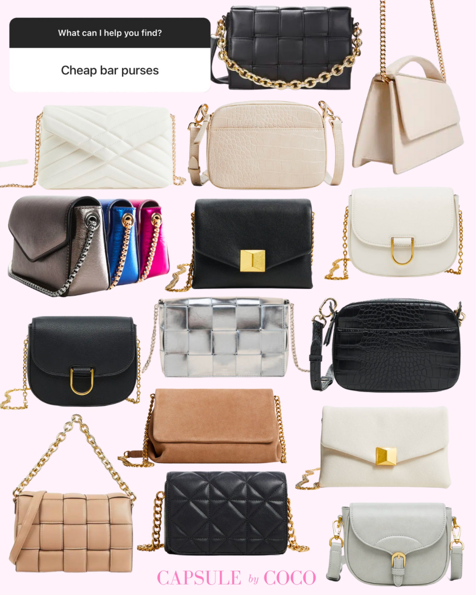 REQUEST: Inexpensive Bar Purses 🥂

#LTKU #LTKitbag #LTKunder50