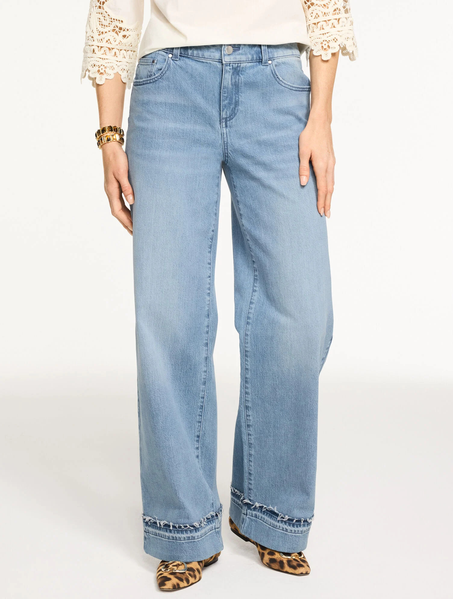 Relaxed Trouser Jeans - Perry Wash | Talbots