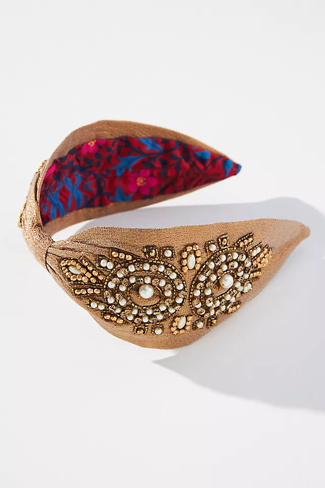NamJosh Ariel Pearl Headband | Anthropologie (US)