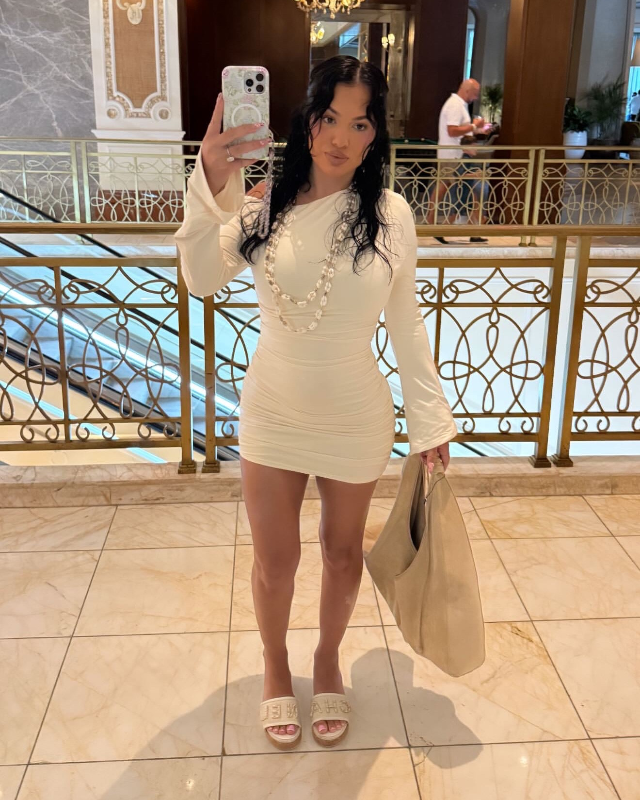 Feeling like a princess in this one shoulder cream dress! ☺️

#LTKShoeCrush #LTKStyleTip #LTKItBag