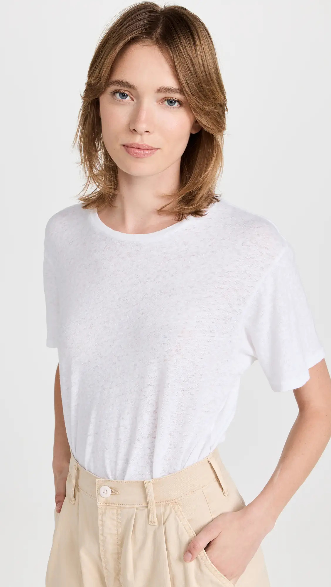 MOTHER The Rowdy Slubbed Tee | Shopbop | Shopbop